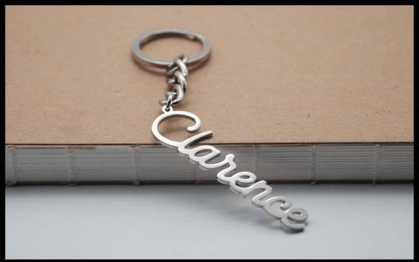 Personalized Key Chains With Name, Initials and Letters
