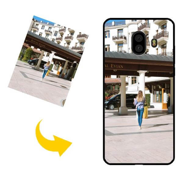 Coque et étui de téléphone personnalisée avec photo pour Samsung Galaxy C10