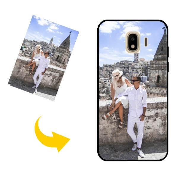 gepersonaliseerde Samsung Galaxy J4 telefoonhoesjes maken met eigen foto