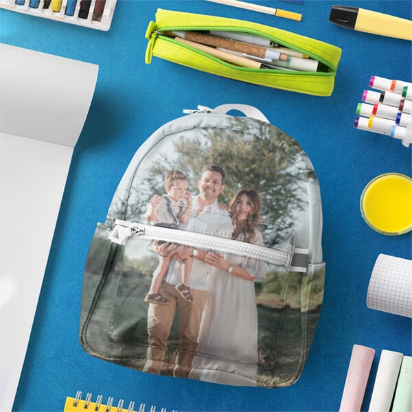 Personalisierte Rucksäcke mit Foto und Design selbst gestalten
