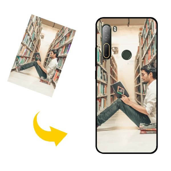 Cover e custodie personalizzate HTC U20 5G con foto