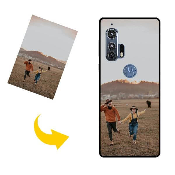 kryt a puzdro na mobil Motorola Edge+ s vlastnou fotkou