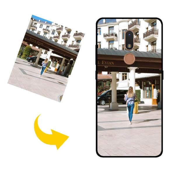 gepersonaliseerde Nokia C3 telefoonhoesjes zelf ontwerpen met eigen foto