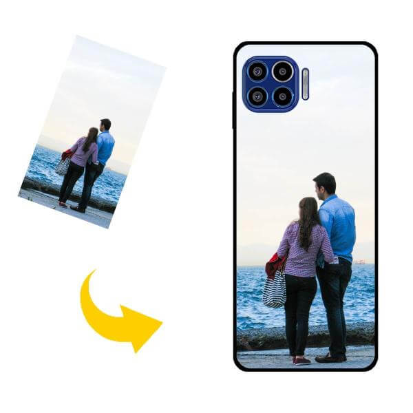 Coque et étui de téléphone personnalisée avec photo pour Motorola One 5G