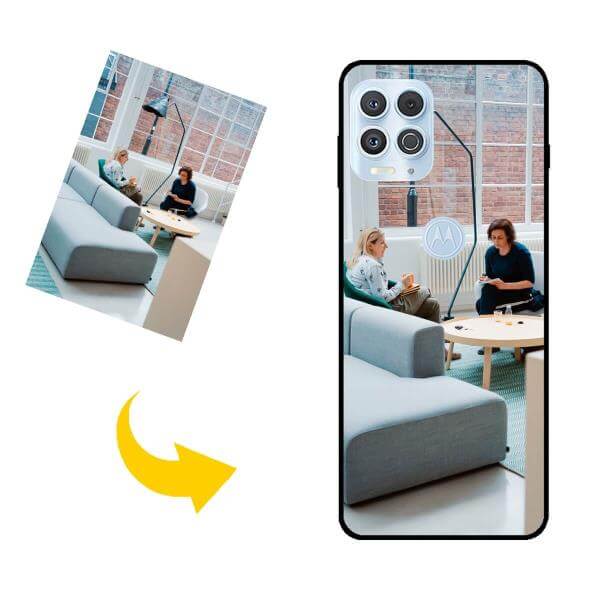 Coque et étui de téléphone personnalisée avec photo pour Motorola Edge S