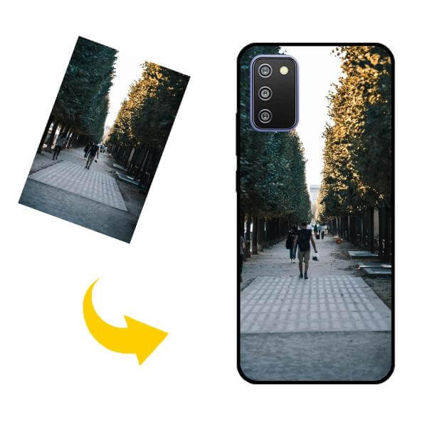 Samsung Galaxy F02s hoesjes ontwerpen en maken met eigen foto