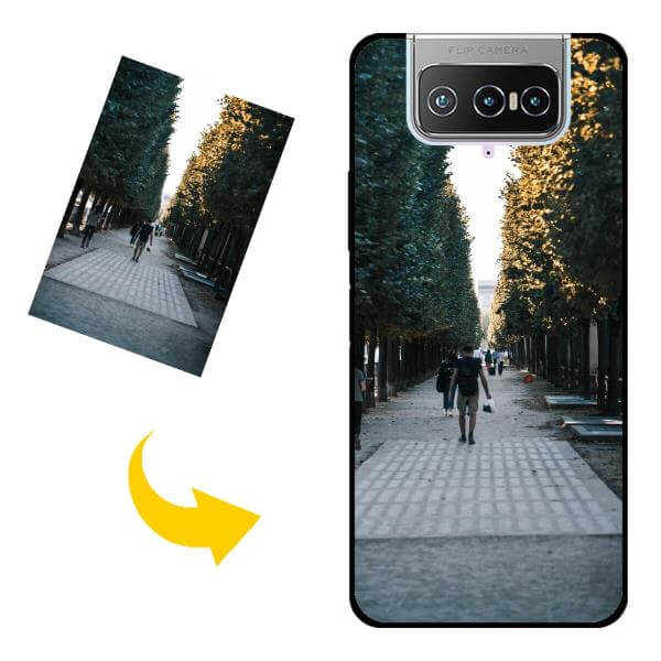 Coque et étui de téléphone personnalisée avec photo pour ASUS Zenfone 7