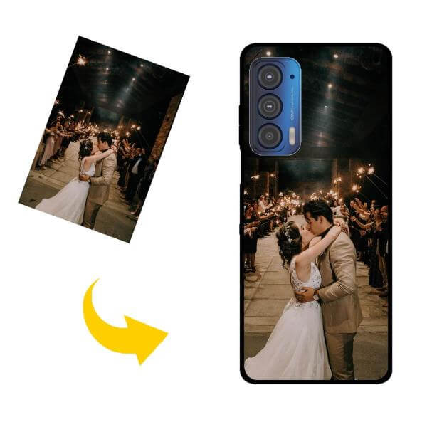 Personalisierte Motorola Edge (2021) Handyhüllen mit Foto und Design selber online machen