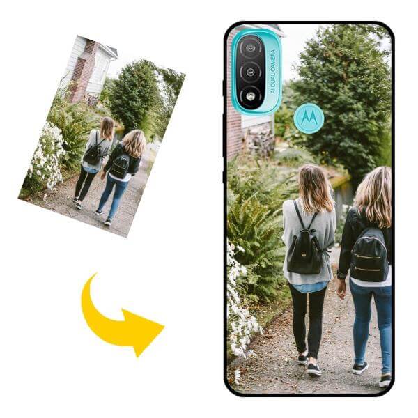 capas de telemóvel Motorola Moto E20 personalizadas com foto