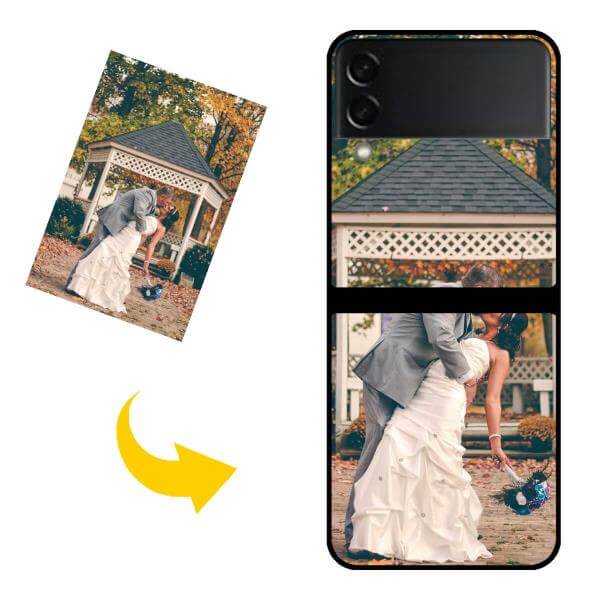Coque et étui de téléphone personnalisée avec photo pour Samsung Galaxy Z Flip3 5G