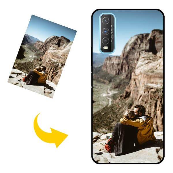 Coque et housse de téléphone vivo Y50t personnalisée avec photo