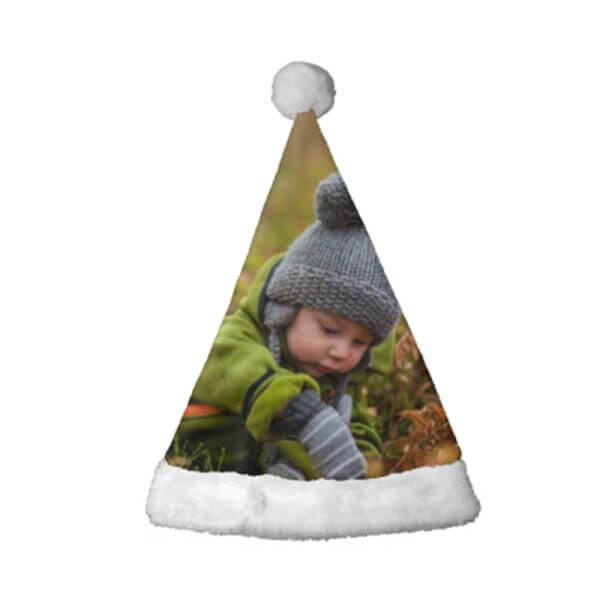 Customized Christmas Hats With Photo, Picture and Your Own Design