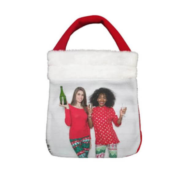 Make Your Own Custom Christmas Gift Bags With Photo, Picture and Design