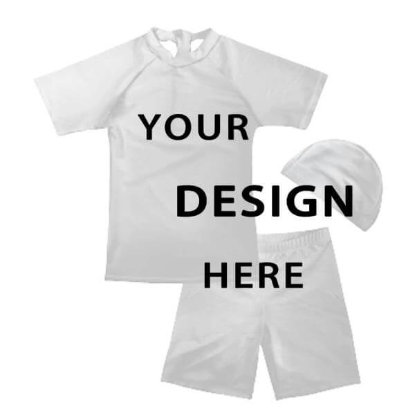 Personalisierte Bademode für Babys und Kinder mit Foto und Design selber online machen
