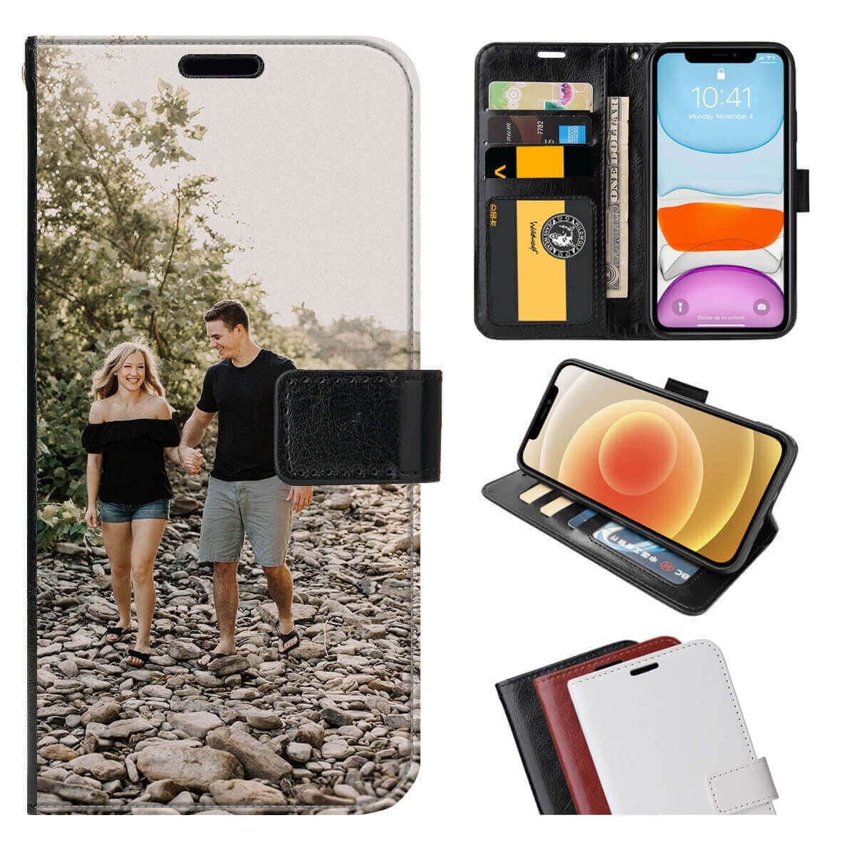 YQINHHME Cover per Doogee Blade 20 Turbo (6.60 ) con Rotazione 360° Supporto Anello Metallico, Ultra Sottile Antiurto X Anti-Graffio Morbido TPU Bumper Nero Custodia per Doogee Blade 20 Turbo