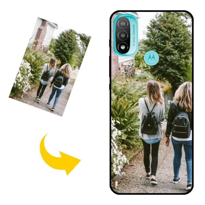 Индивидуальный чехол для телефона с фото для вашего Motorola Moto E20 My  Design List