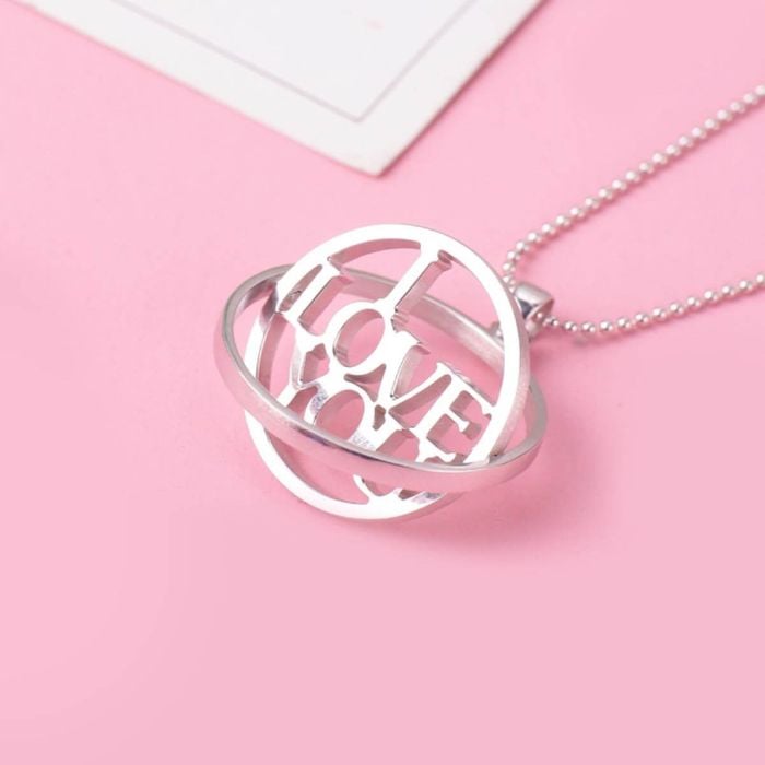 tee oma Sterling hopea 925 pyöreä kaulakoru nimellä nimillä, kirjaimilla ja nimikirjaimilla - My Design List - Suomi - 1 tee oma Sterling hopea 925 pyöreä kaulakoru nimellä nimillä, kirjaimilla ja nimikirjaimilla - My Design List - Suomi - 1