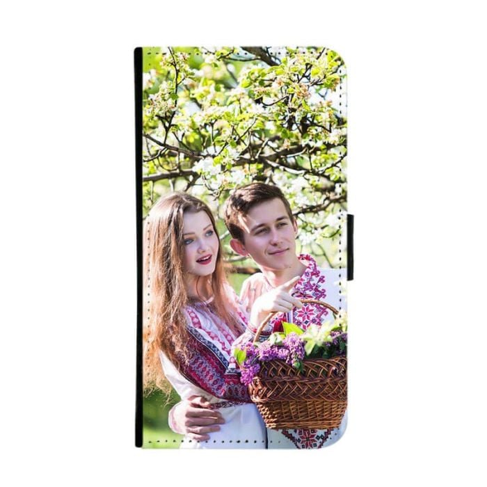 iPhone 7 Plus / 8 Plus schwarze Geldbörse Hülle mit eigenen Texte, Fotos, Design usw. selbst online gestalten - My Design List - Deutsch - 1