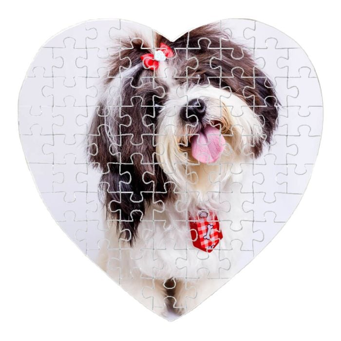 Puzzle a cuore da 83 pezzi personalizzata con foto e lettere - My Design List - Italiano - 1 Puzzle a cuore da 83 pezzi personalizzata con foto e lettere - My Design List - Italiano - 1
