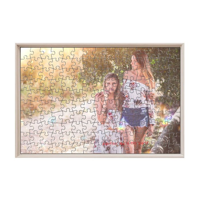 Puzzle da 150 pezzi con cornice personalizzata con foto - My Design List - Italiano - 1