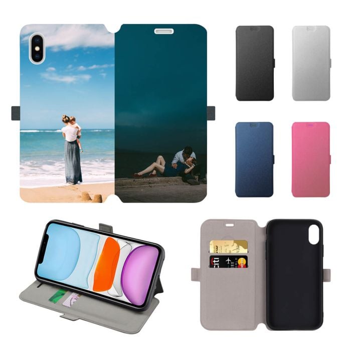 iPhone X/XS Klapphlle selbst gestalten und bedrucken