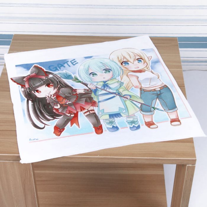 Personalisiertes Fotoduschtuch - Individuell Mit Eigenem Foto Bedruckt