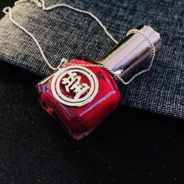Collar con Nombre Chino de Plata Esterlina 925 / Cobre personalizado con nombre, iniciales y letra