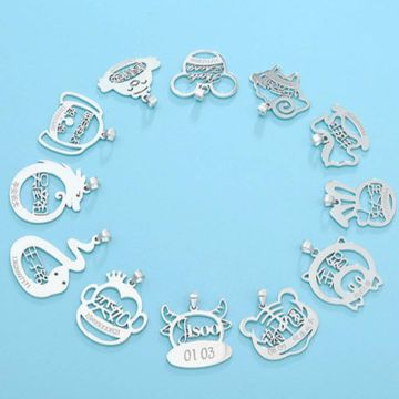 Collar de plata esterlina 925 con el nombre de los signos del zodiaco para bebé personalizado con nombre, letra e iniciales