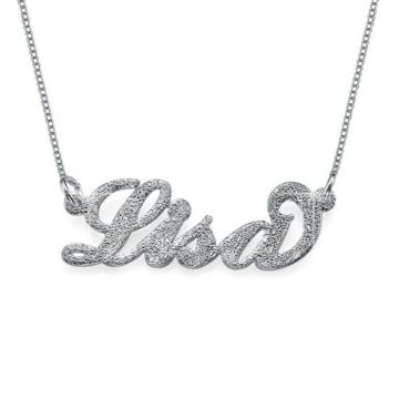 Cobre / Plata esterlina 925 Collar con nombre de madre personalizado con nombre, letra e iniciales