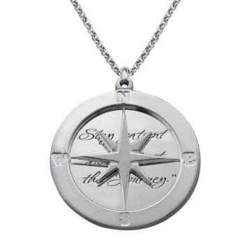 Personalisierte Kupfer / Sterling-Silber 925 gravierte Halskette mit Namen, Initialen und Buchstaben