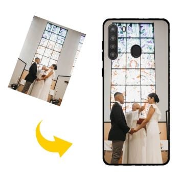 Samsung Galaxy A21 - tee oma puhelimen suojakuori omalla kuvalla