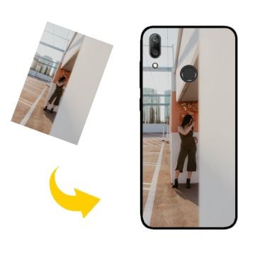 Custodia Personalizzata Con Foto Per Huawei P Smart S (2020)/Y8P - Cover In Vetro Temperato E Bordo TPU, Stampa HD Antisbiadimento, Regalo Originale Compleanno - 3