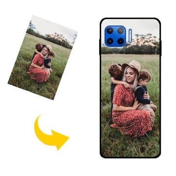 Motorola Moto G 5G Plus puhelimen suojakuori omalla kuvalla