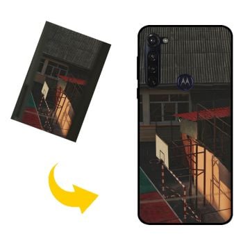 Custom Made Motorola Moto G Stylus Phone Case with Your Photos, Texts, Design, etc.