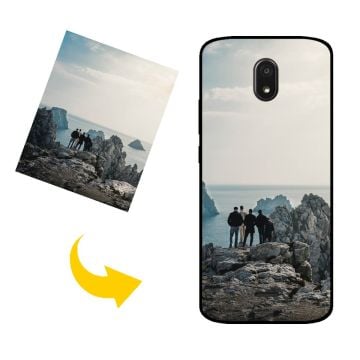 حافظة هاتف مصنوعة حسب الطلب BLU View Mega تحتوي على صورك ونصوصك وتصميمك وما إلى ذلك.