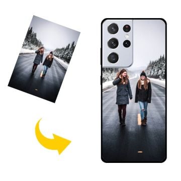 gepersonaliseerd Samsung Galaxy S21 Ultra 5G hoesje ontwerpen en bedrukken met foto