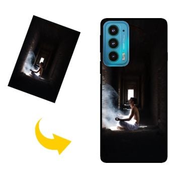 Custom Made Motorola Edge 20 Phone Case with Your Own Photos, Texts, Design, etc.