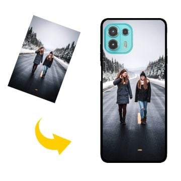 Motorola Edge 20 Lite Handyhülle mit eigenem Foto und Design selbst online gestalten