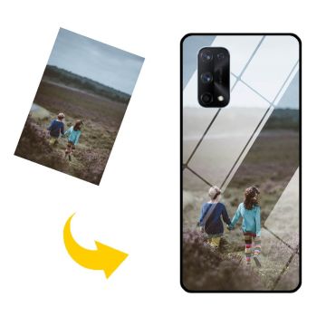 Lag ditt egendesignede deksel i herdet glass til Realme 7 Pro  med bilde