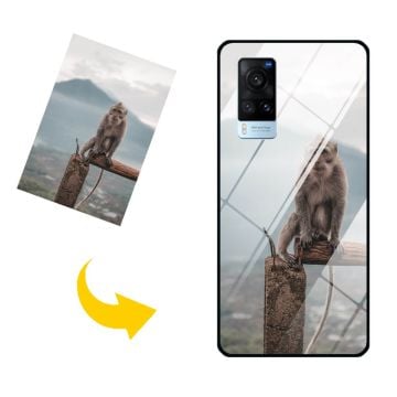vivo X60 gehärtetes Glas Handyhülle mit eigenem Foto und Design selbst online gestalten