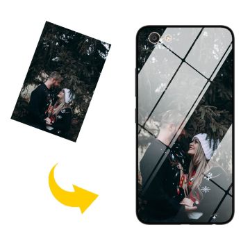 Funda y carcasa de cristal para vivo X9 Plus con foto personalizada