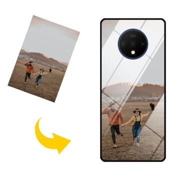 OnePlus 7T - tee oma puhelimen suojakuori karkaistulla lasilla omalla kuvalla