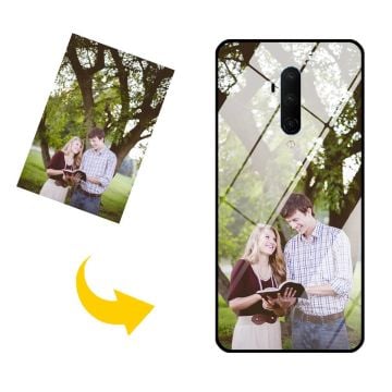 OnePlus 7T Pro gehärtetes Glas Handyhülle mit eigenem Design und Foto selbst gestalten