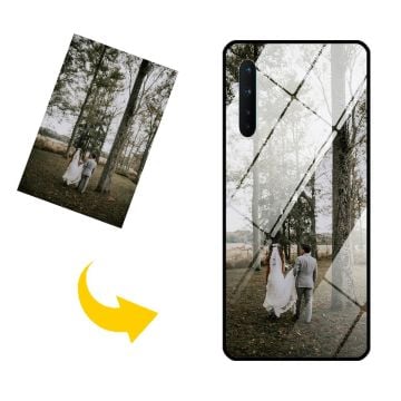 OnePlus Nord - diy puhelimen suojakuori karkaistulla lasilla omalla kuvalla