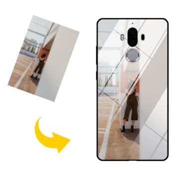 Funda y carcasa de cristal para HUAWEI Mate 9 con foto personalizada