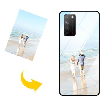 Customized HONOR 10X Lite Tempered Glass Phone Case with Your Own Photos, Texts, Design, etc.