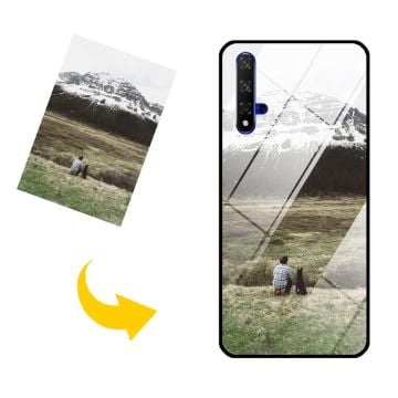 Personalized HONOR 20S Tempered Glass Phone Case with Your Own Photos, Texts, Design, etc.