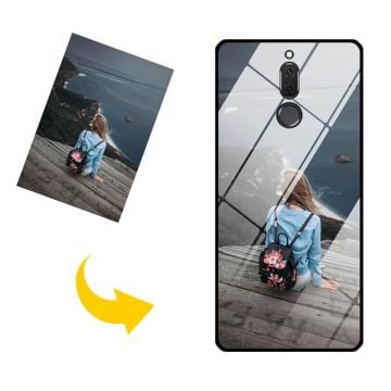 Carcasa y funda de cristal para HUAWEI Mate 10 Lite / Maimang 6 con foto personalizada
