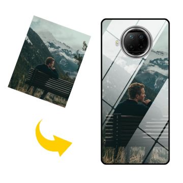 Xiaomi Mi 10T Lite 5G gehärtetes Glas Handyhülle mit eigenem Foto und Design selbst online gestalten