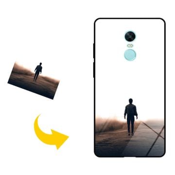 Custom Made Xiaomi Redmi Note 4X Tempered Glass Phone Case with Your Own Design, Photos, Texts, etc.